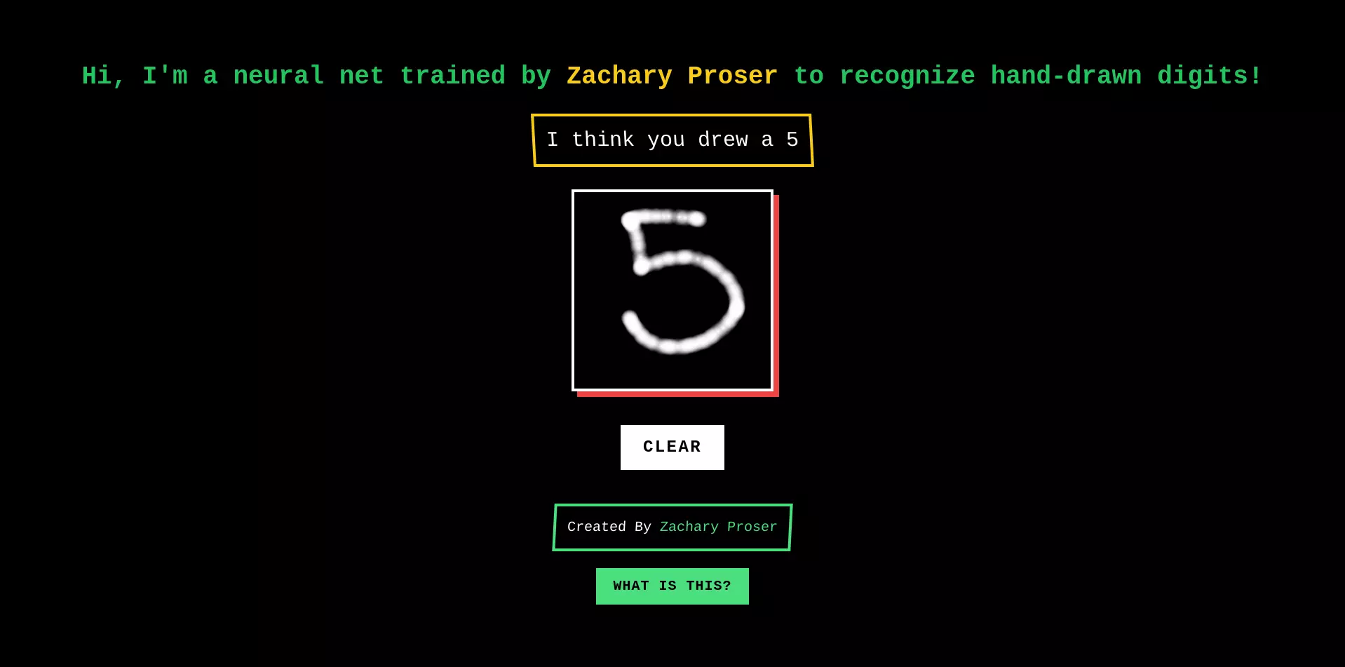 Mnist mind mapper app - easy to build once you understand neural nets