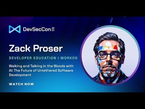 Walking and Talking in the Woods with AI: The Future of Untethered Software Development