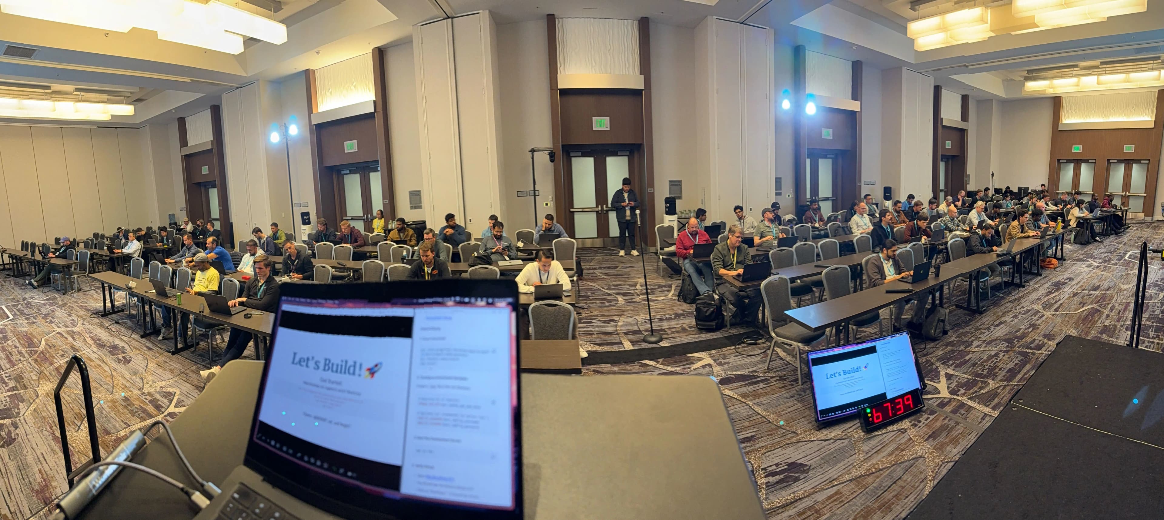 Packed room at AI Engineer World Fair SF workshop