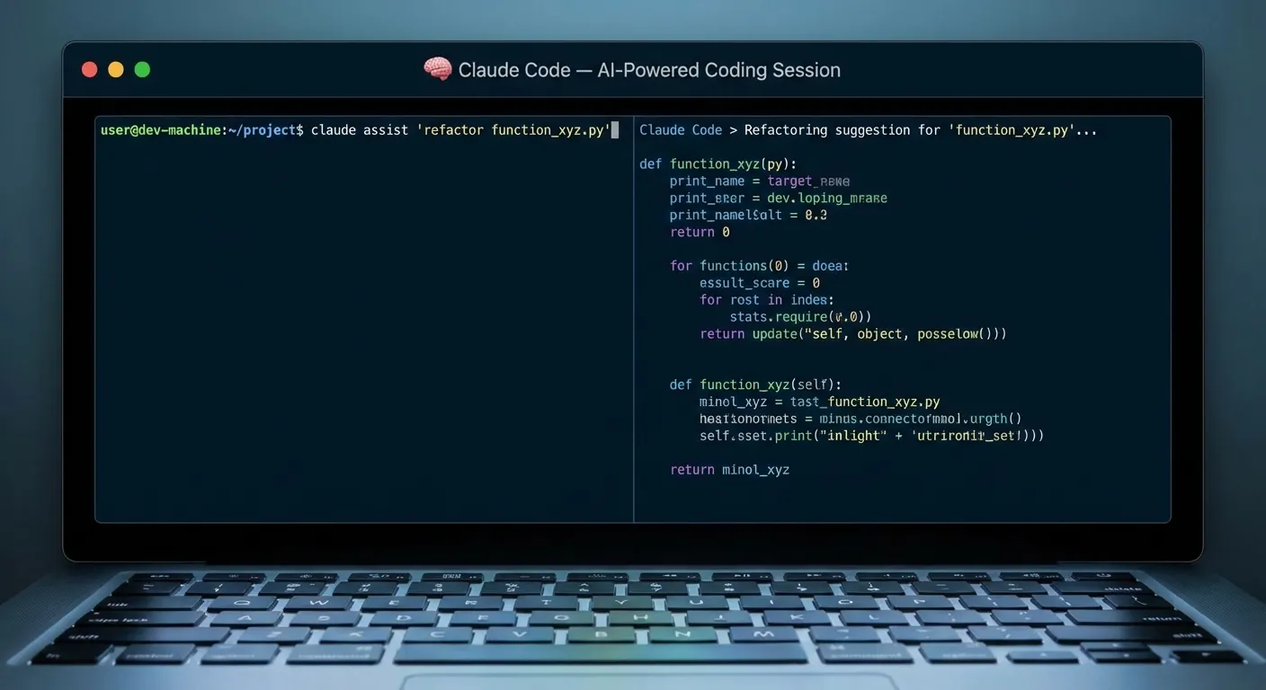 Claude Code terminal interface