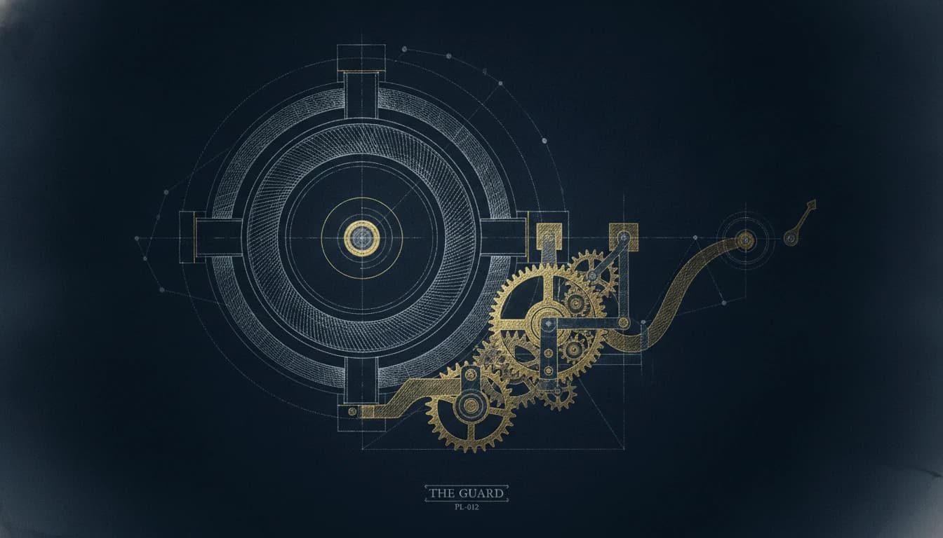 The Guard blueprint plate