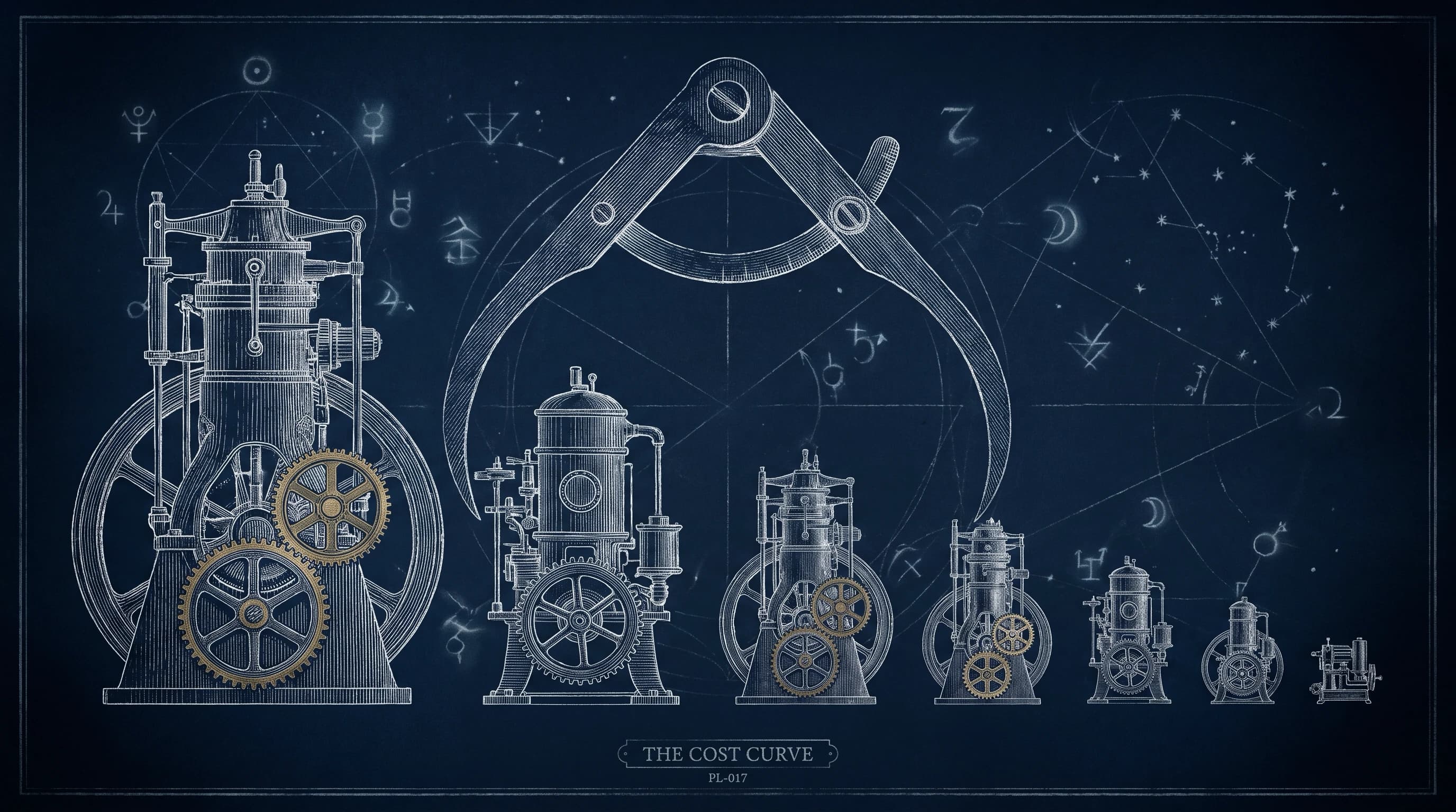 The Cost Curve blueprint plate