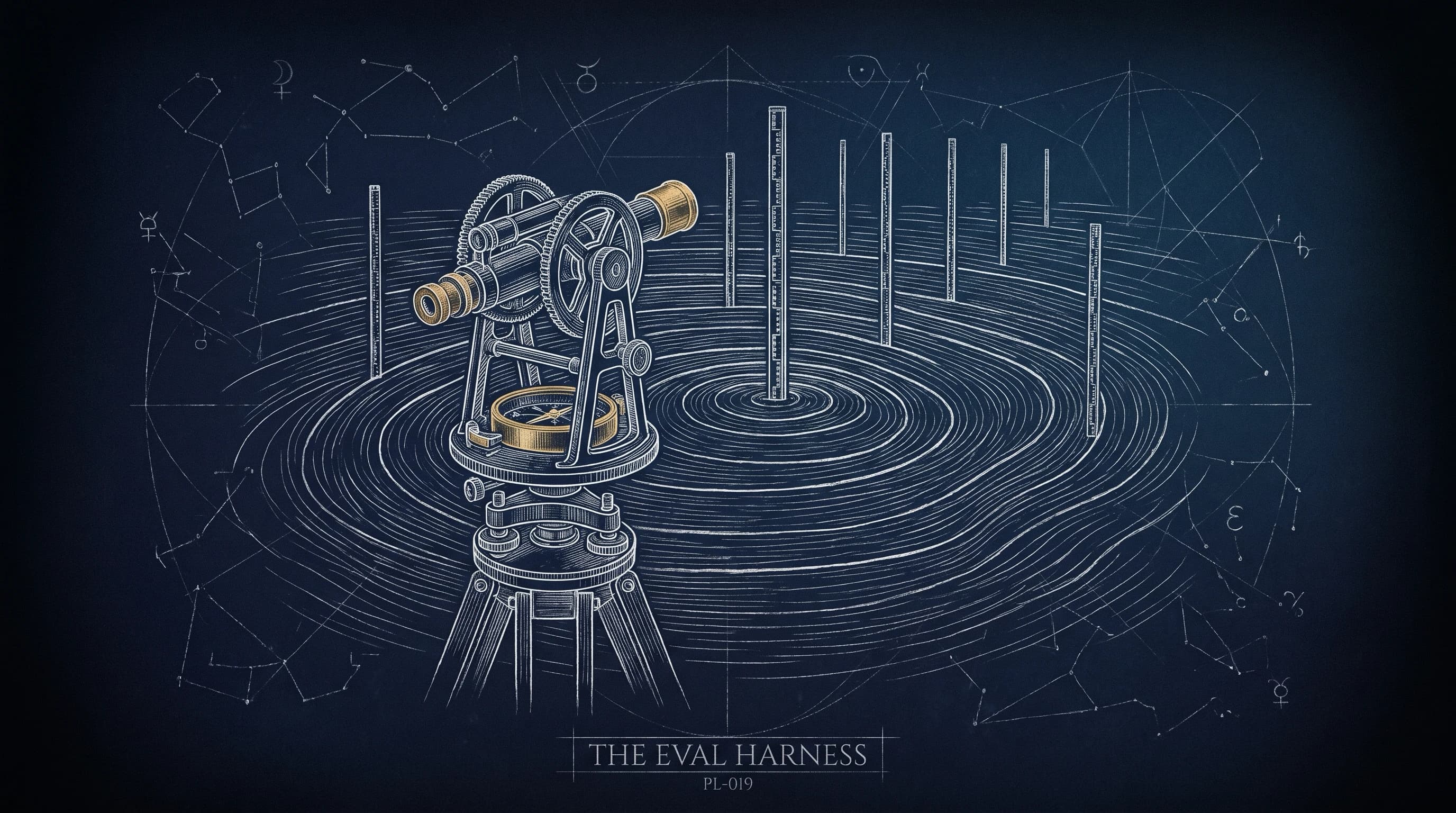 The Eval Harness blueprint plate