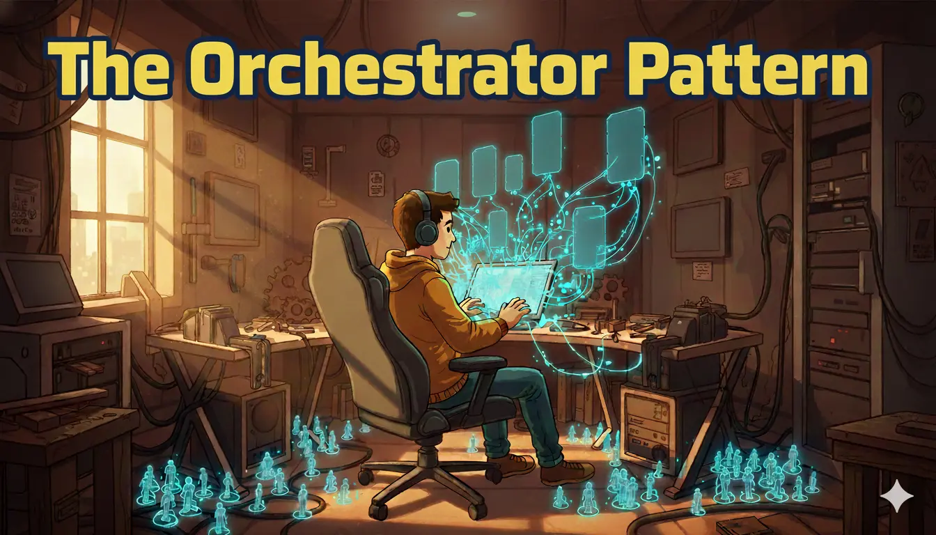 The Orchestrator Pattern: Orchestrating AI Agents Like a Mission Control Engineer