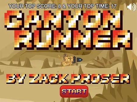 canyonrunner-html5-game