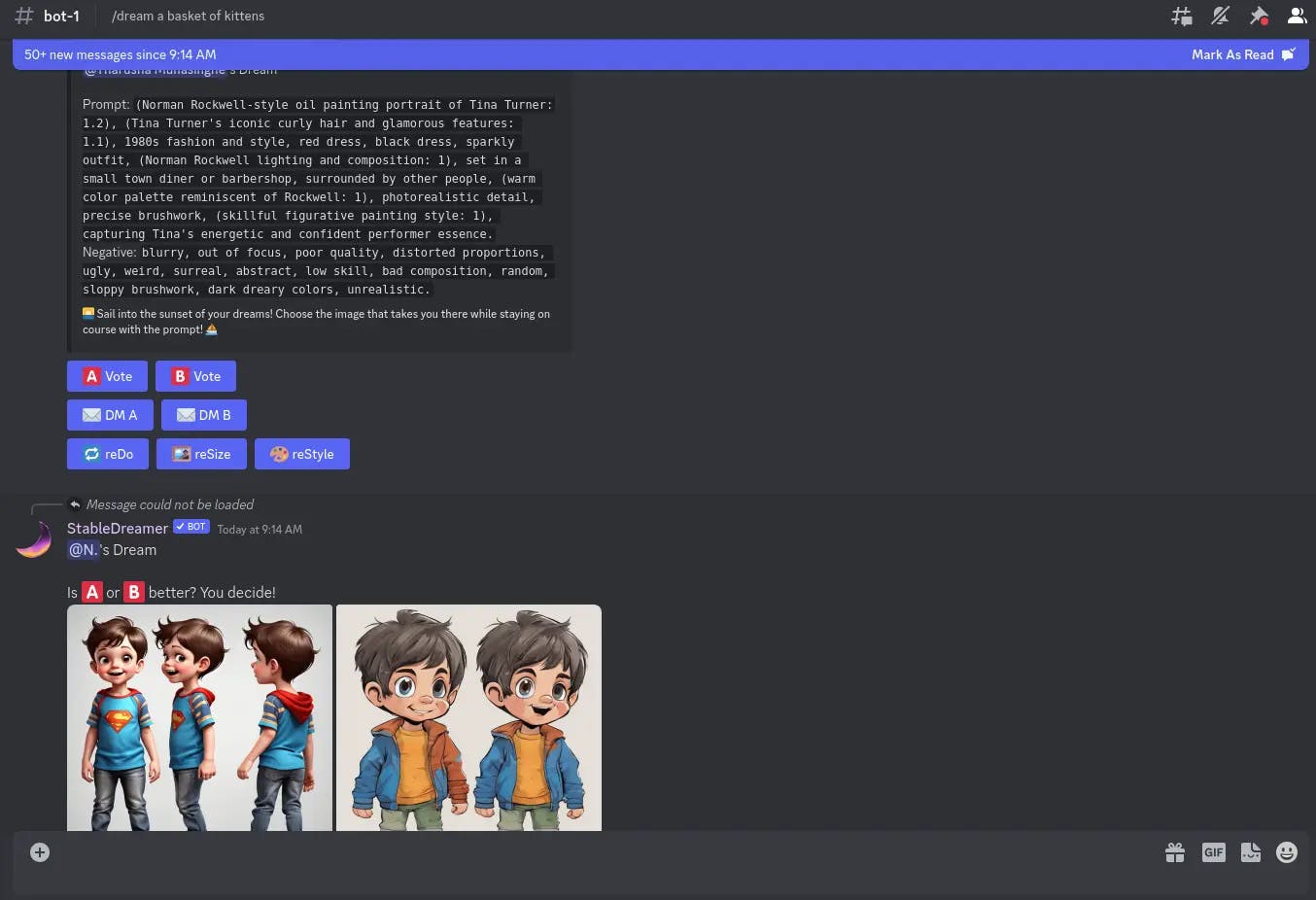 Discord bot for StableDiffusion