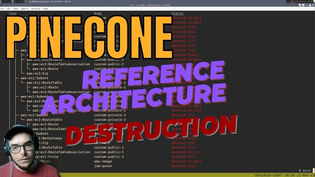 pinecone-ref-arch-destruction