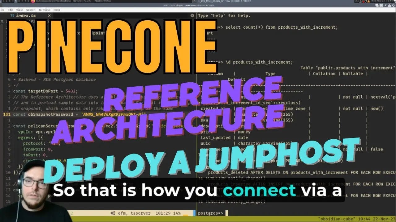 pinecone-ref-arch-jumphost