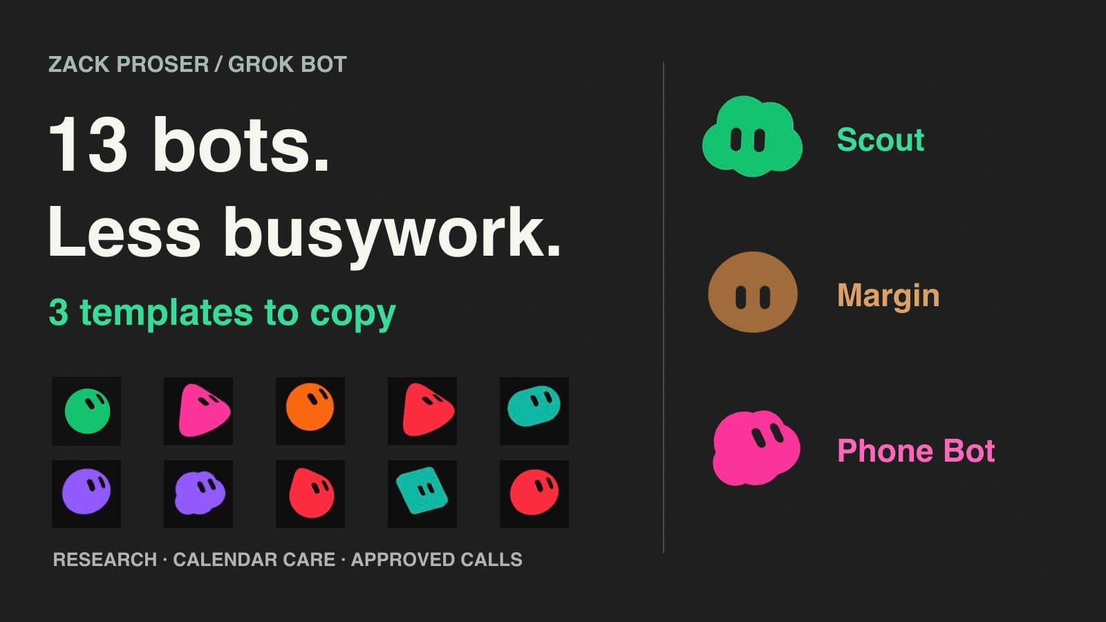 Grok Bot Templates: How I’m Automating the Work I Put Off